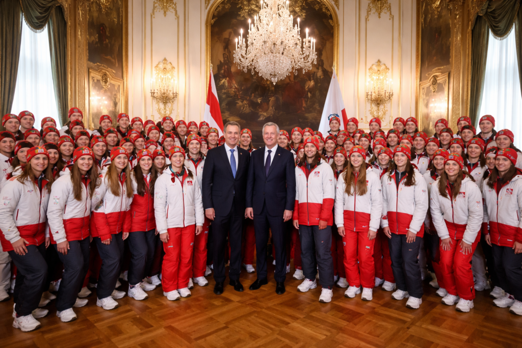 Österreichs Olympia-Team feierlich angelobt und offiziell verabschiedet